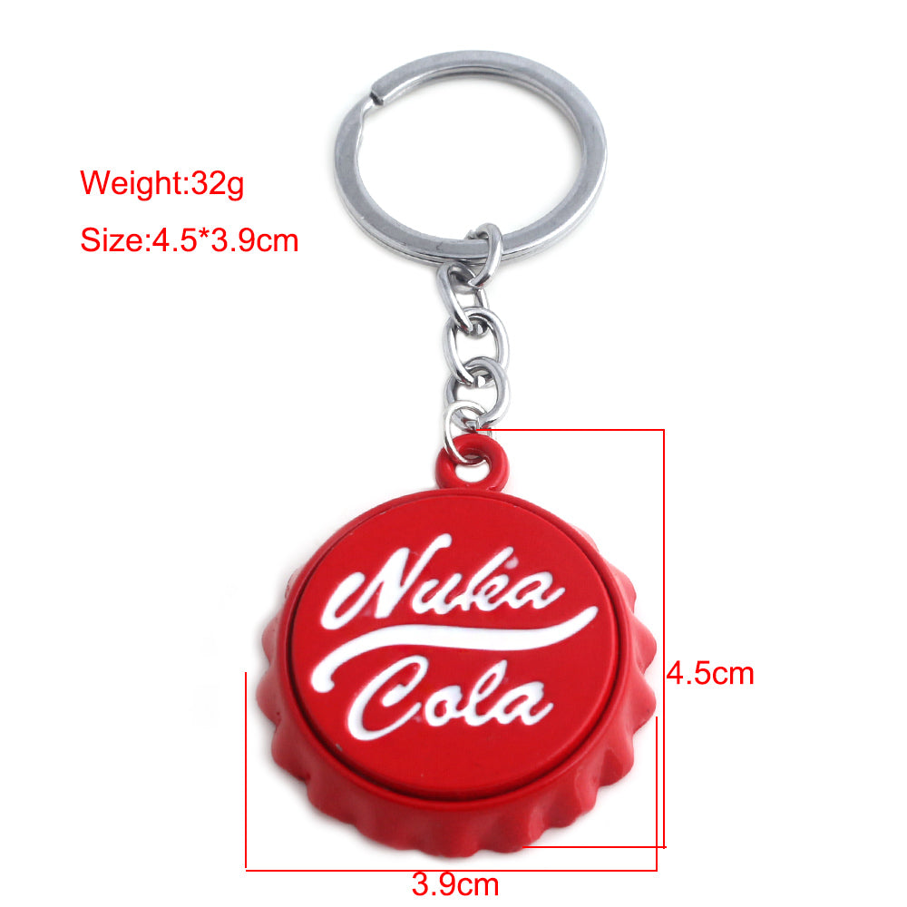 Nuka Cola Keychain with built-in bottle opener | FALLOUT