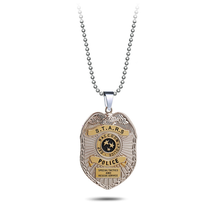 Necklace Raccoon Police | RESIDENT EVIL