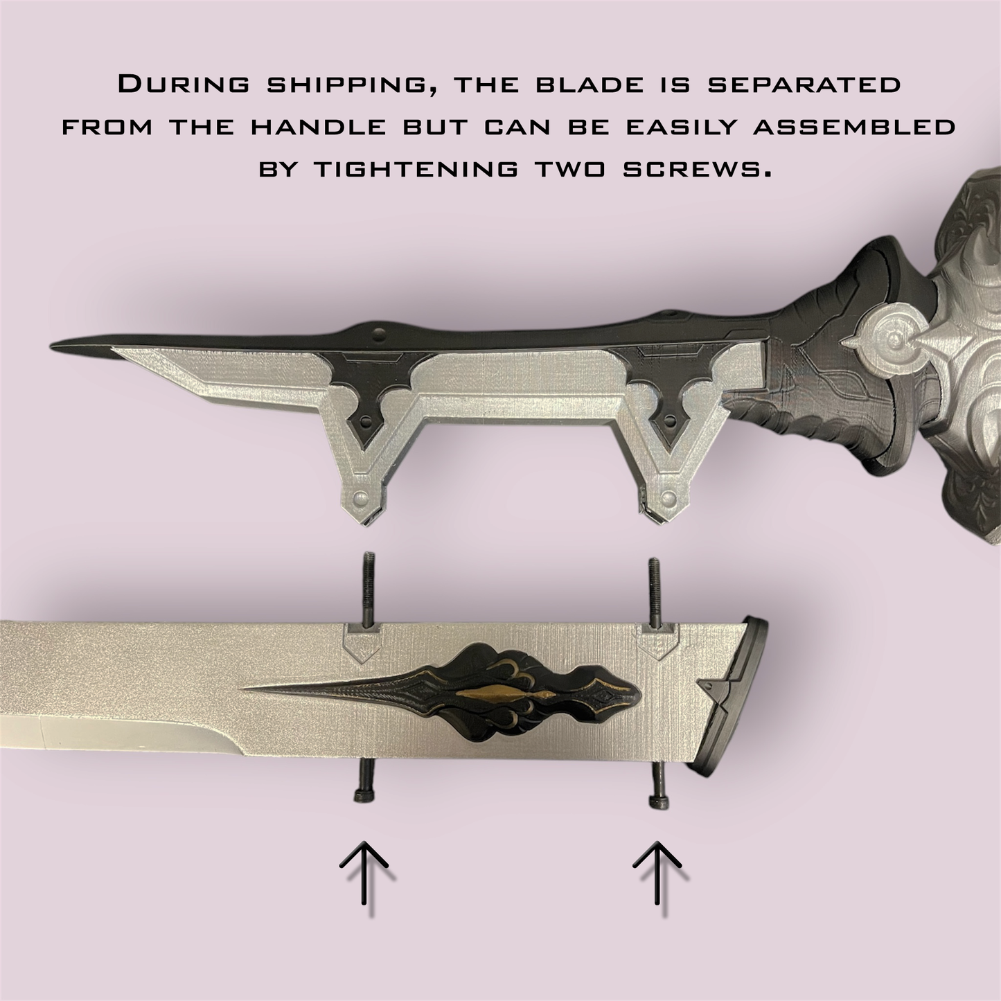 Nier Automata 2B Virtuous Treaty Sword - 185cm / 73inch - 1:1 Replica Cosplay