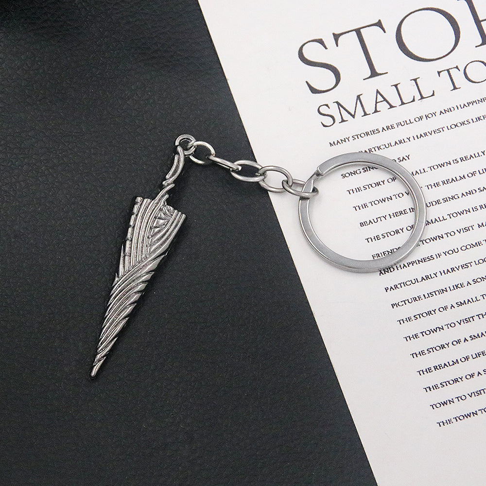 Hollow Knight Bone Nail Logo Der blasse König Figur Schlüsselanhänger