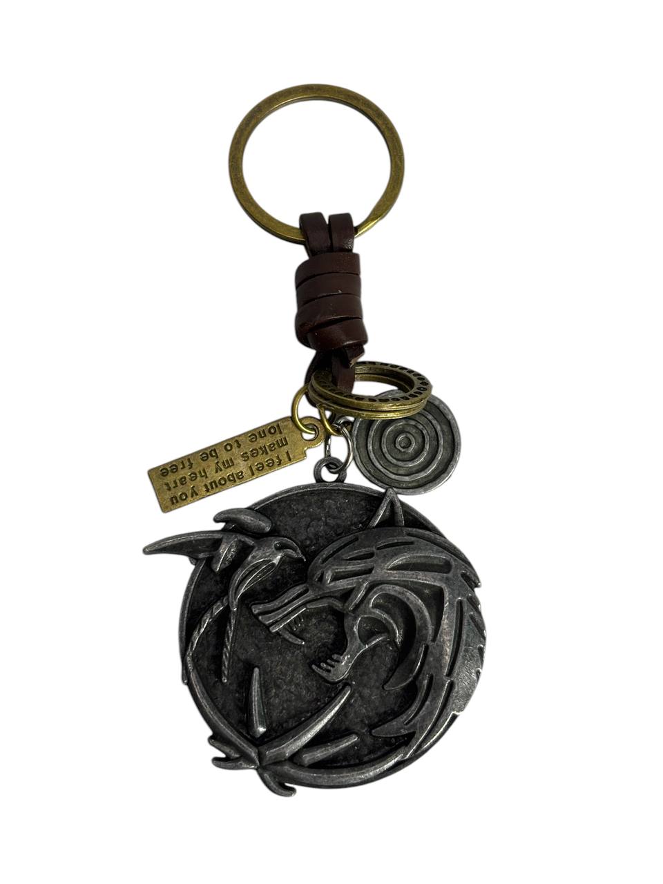 Keychain Wolf School Medallion| THE WITCHER