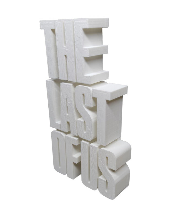 The Last of Us TLOU logo 3D fan art