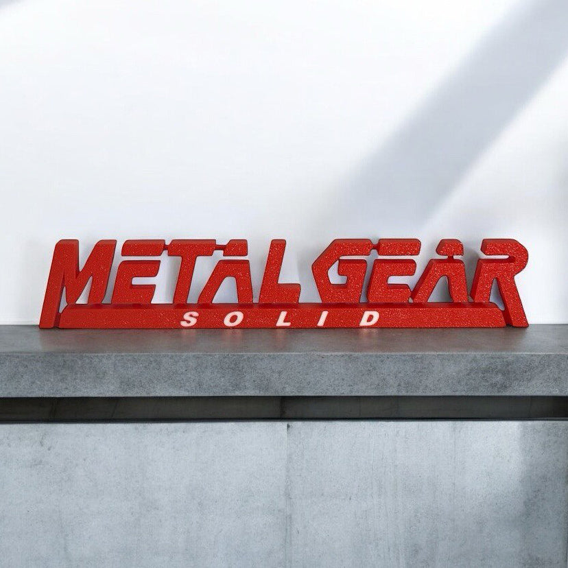 metal gear solid 3d METAL GEAR SOLID 3D fan art logo gaming desktop – Strike3D