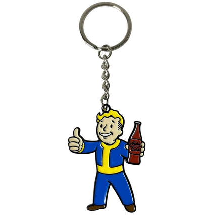 Vault Boy Nuka Cola Keychain - FALLOUT