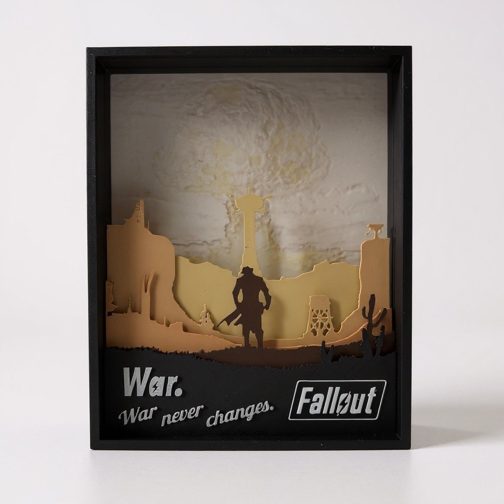 USB LED Lamp War Never Changes | FALLOUT