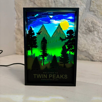 USB LED Lamp Hills | The Secrets of Twin Peaks