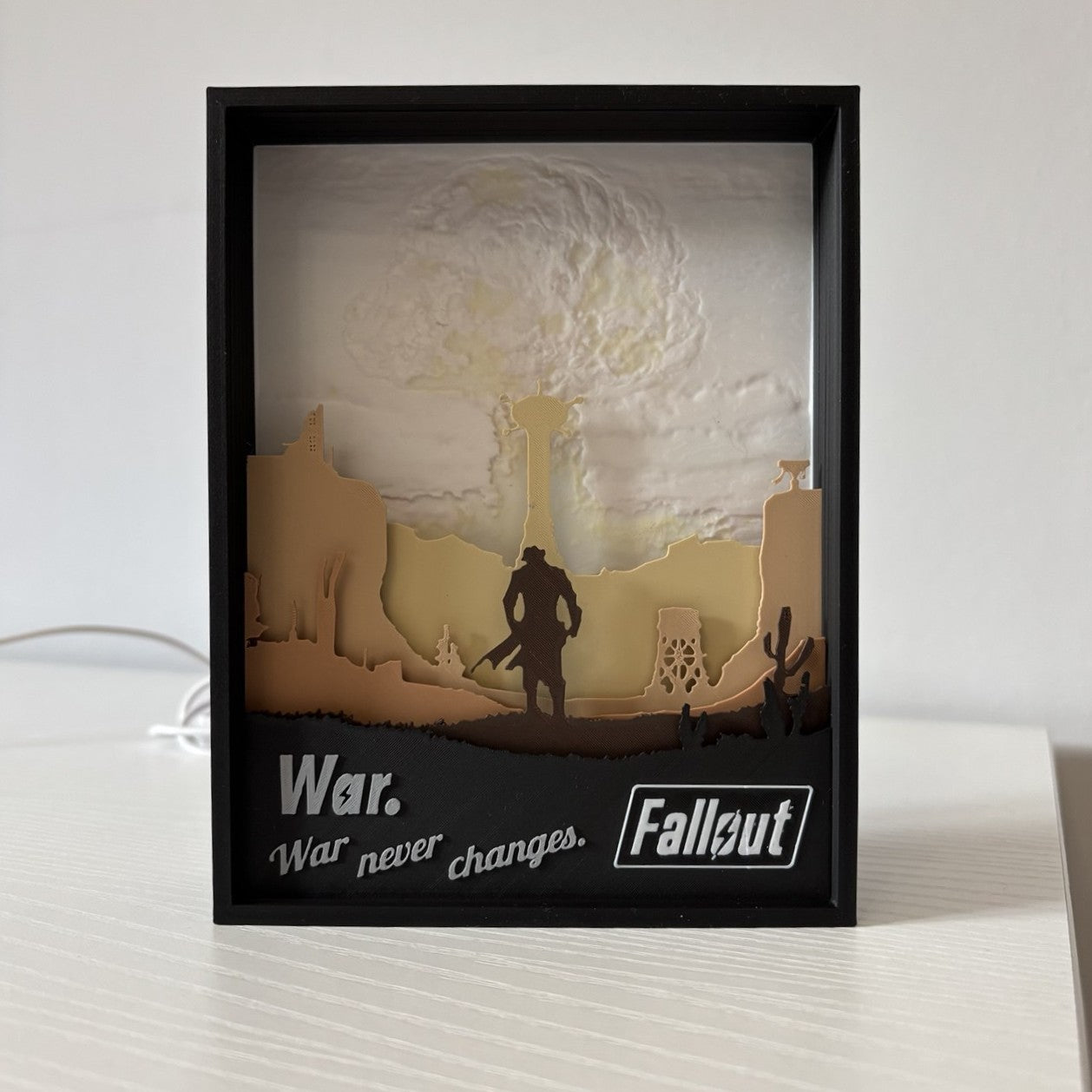 USB LED Lamp War Never Changes | FALLOUT