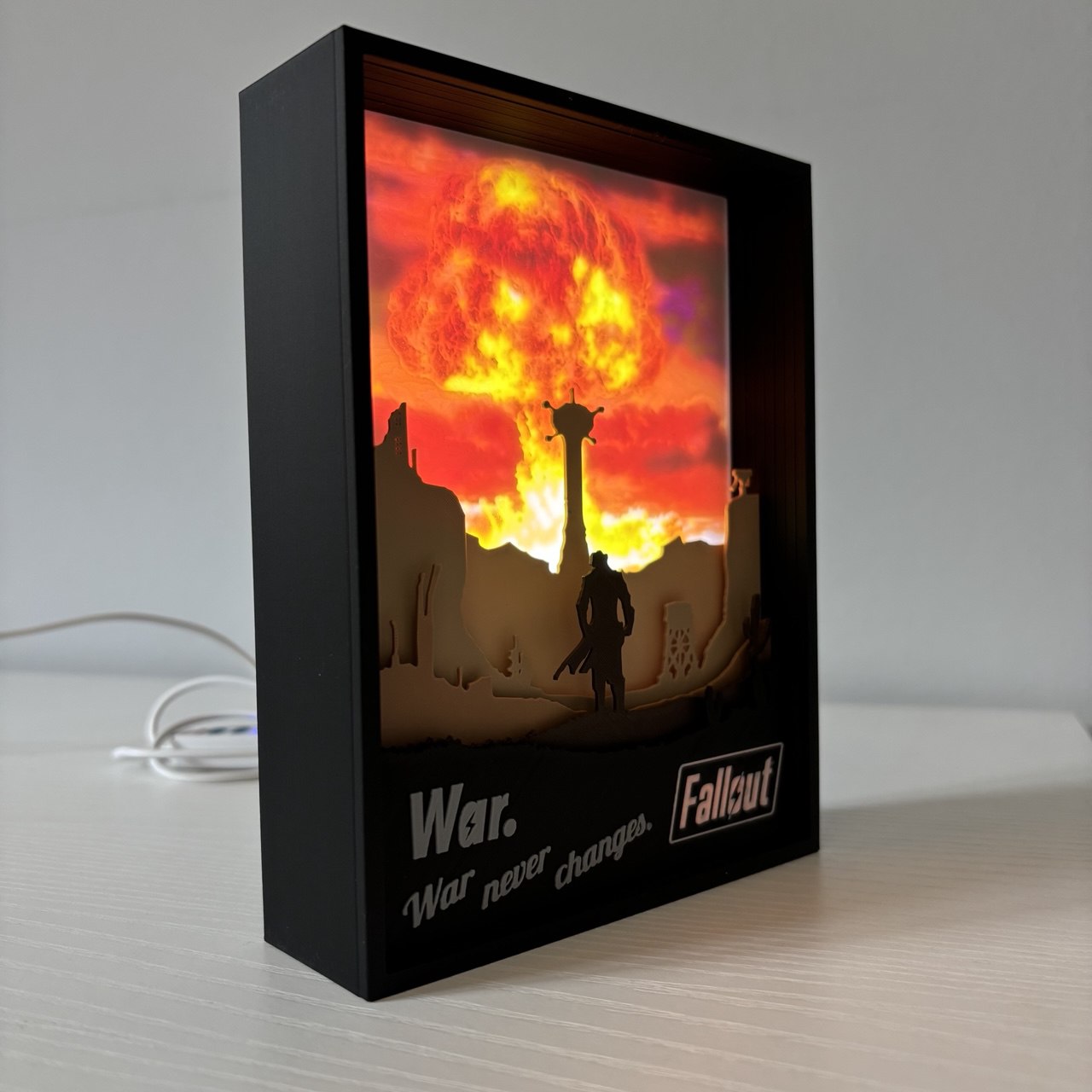 USB LED Lamp War Never Changes | FALLOUT