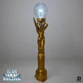 Angel lamp with LED light life-size cosplay prop 35cm\13,78inch | ALAN WAKE