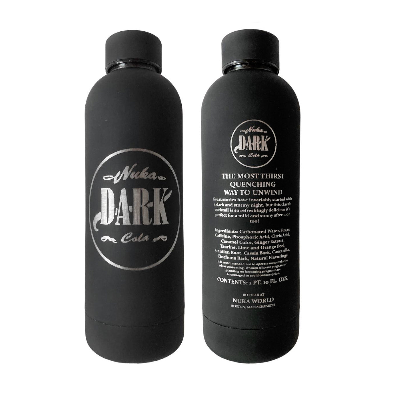 Nuka Cola Dark 500ml stainless steel insulated bottle | FALLOUT – Strike3D