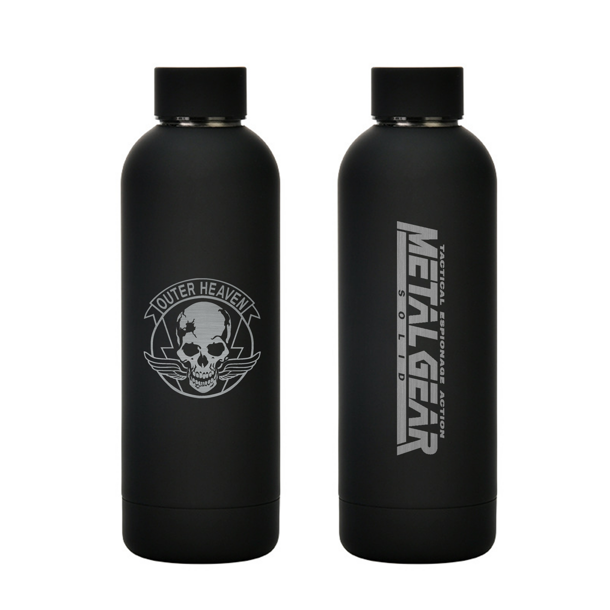 Metal Gear Solid Factions 500ml insulated stainless steel water bottle for hot and cold drinks