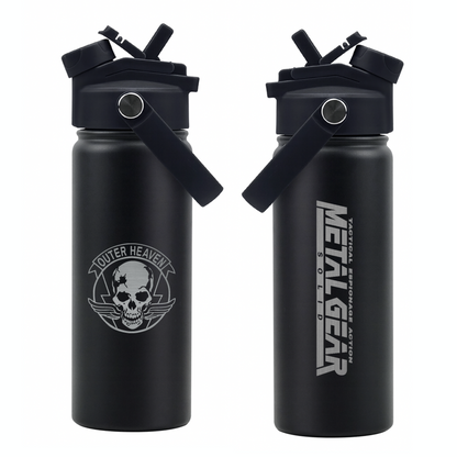 Metal Gear Solid Factions 500ml insulated stainless steel water bottle for hot and cold drinks