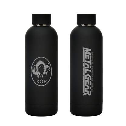 Metal Gear Solid Factions 500ml insulated stainless steel water bottle for hot and cold drinks