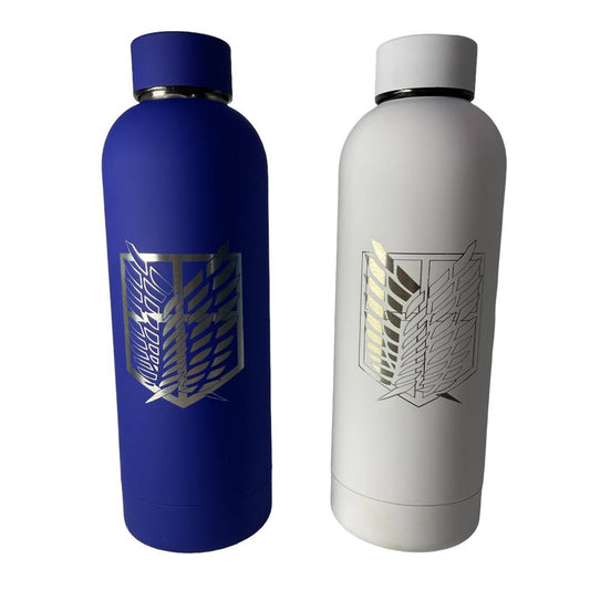 Attack on Titan 500ml stainless steel insulated thermal water bottle