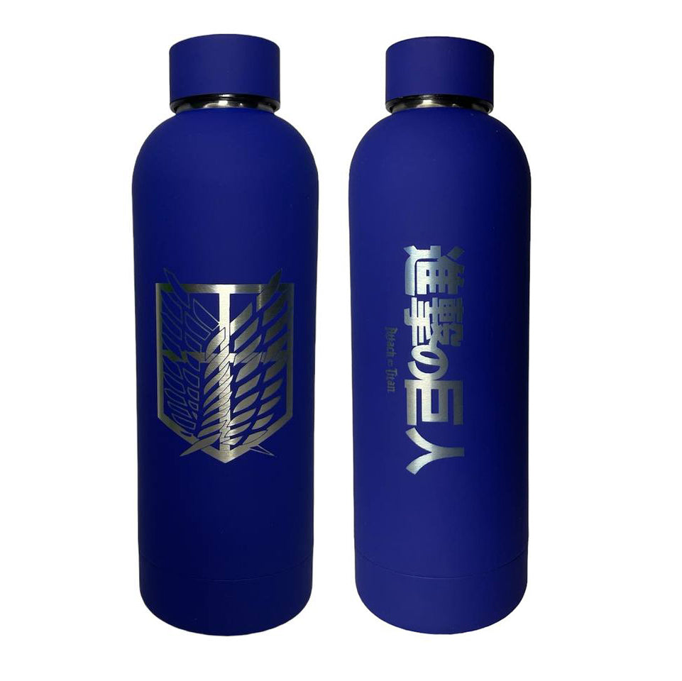 Attack on Titan 500ml stainless steel insulated thermal water bottle