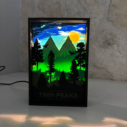 USB LED Lamp Hills | The Secrets of Twin Peaks