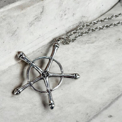 Bleach Quincy Cross Pendant Necklace with Gift Box