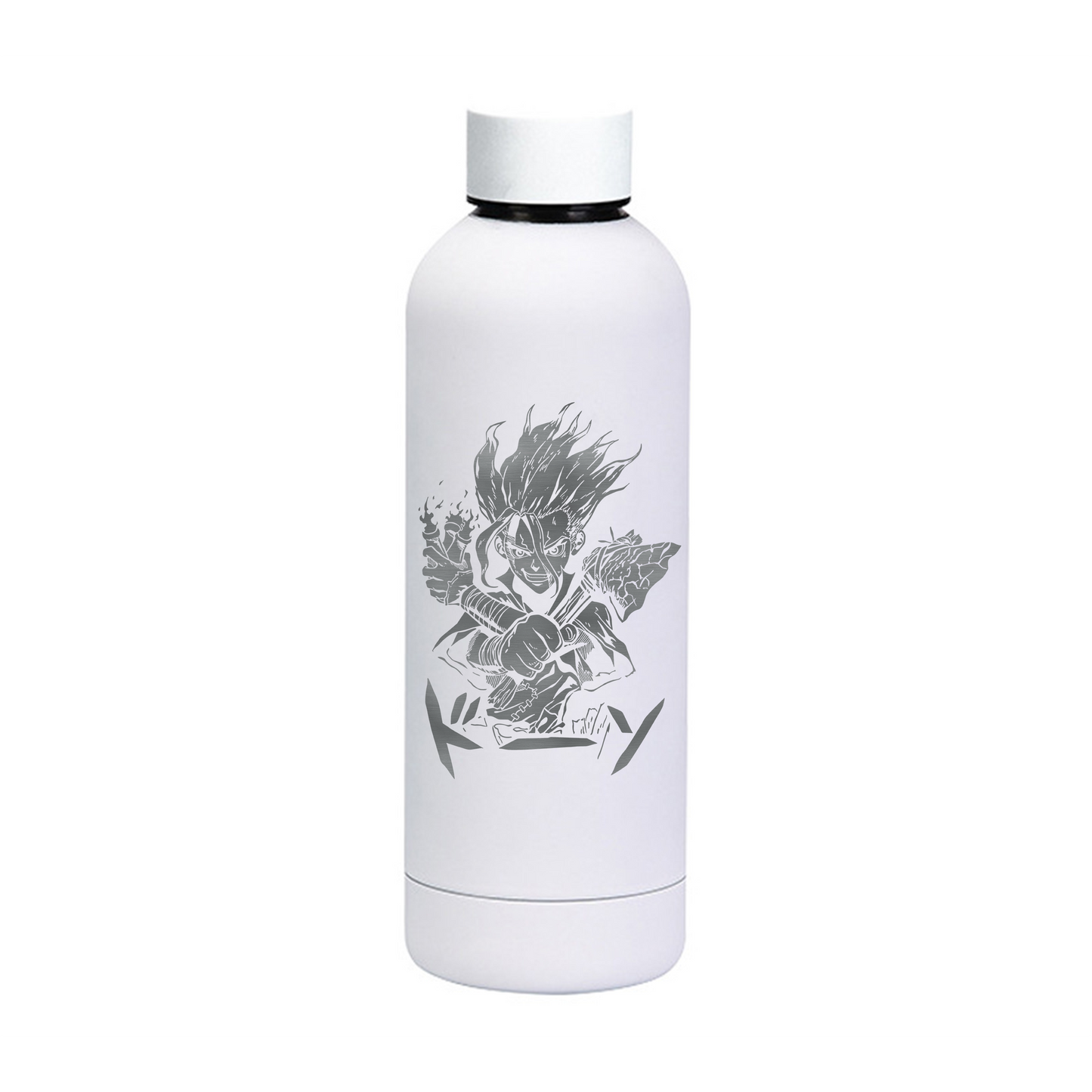 500ml Senku Ishigami Insulated Water Bottle Hot Cold Steel | DR.STONE