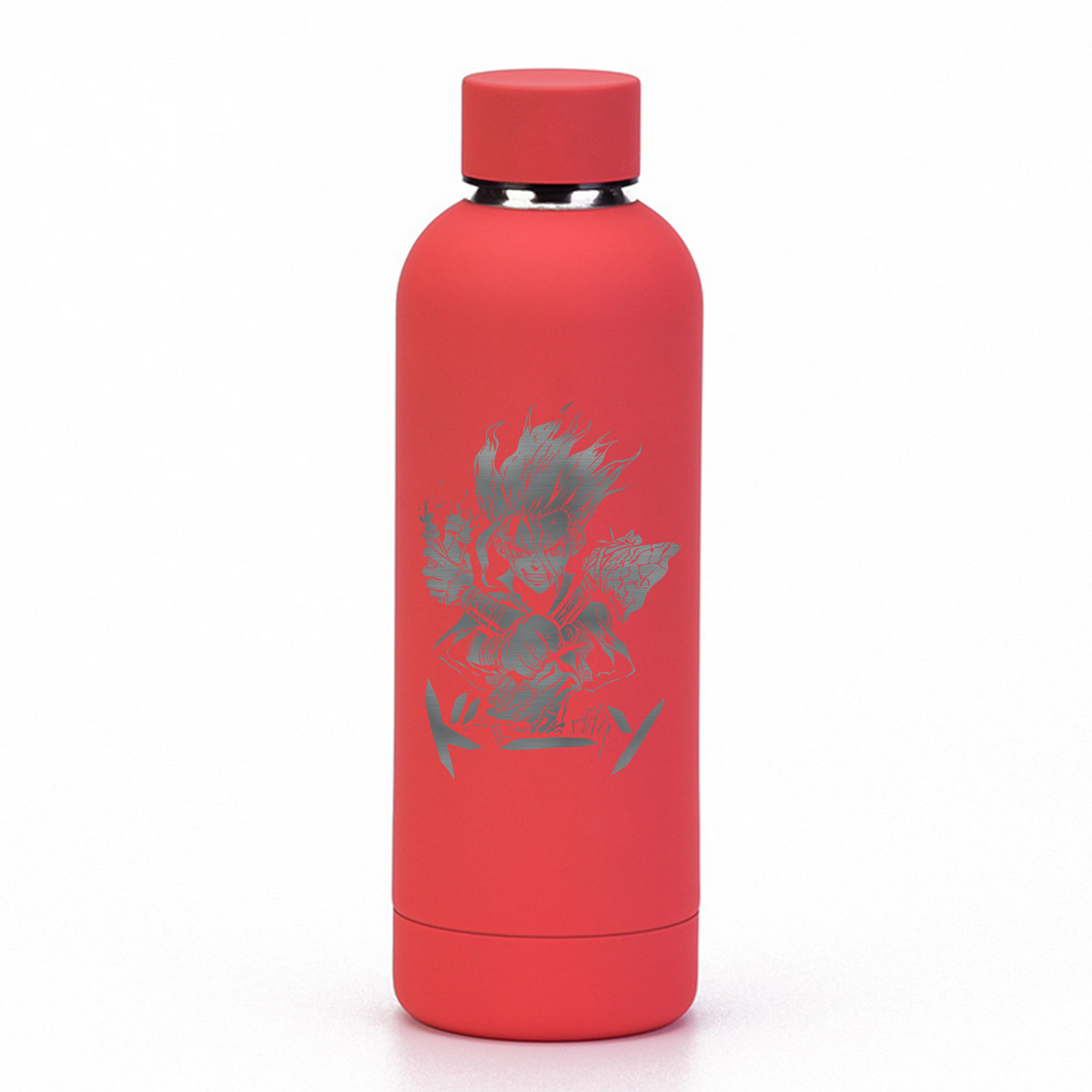 500ml Senku Ishigami Insulated Water Bottle Hot Cold Steel | DR.STONE