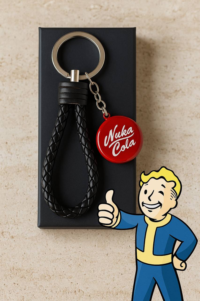 Keychain with Nuka Cola cap | FALLOUT