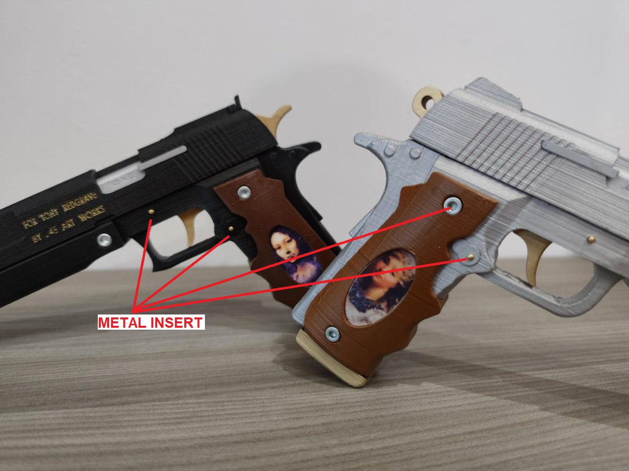 Devil May Cry 5 Ebony & Ivory - cosplay prop | SHIPPED IN 5–10 DAYS