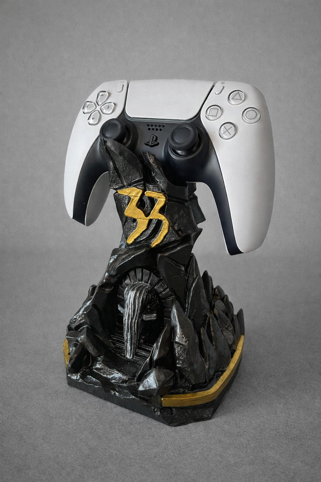 Clair Obscur Expedition 33 themed universal gaming controller stand and joystick holder