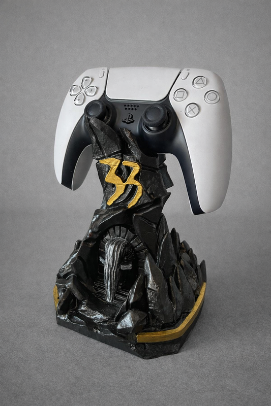 Clair Obscur Expedition 33 themed universal gaming controller stand and joystick holder