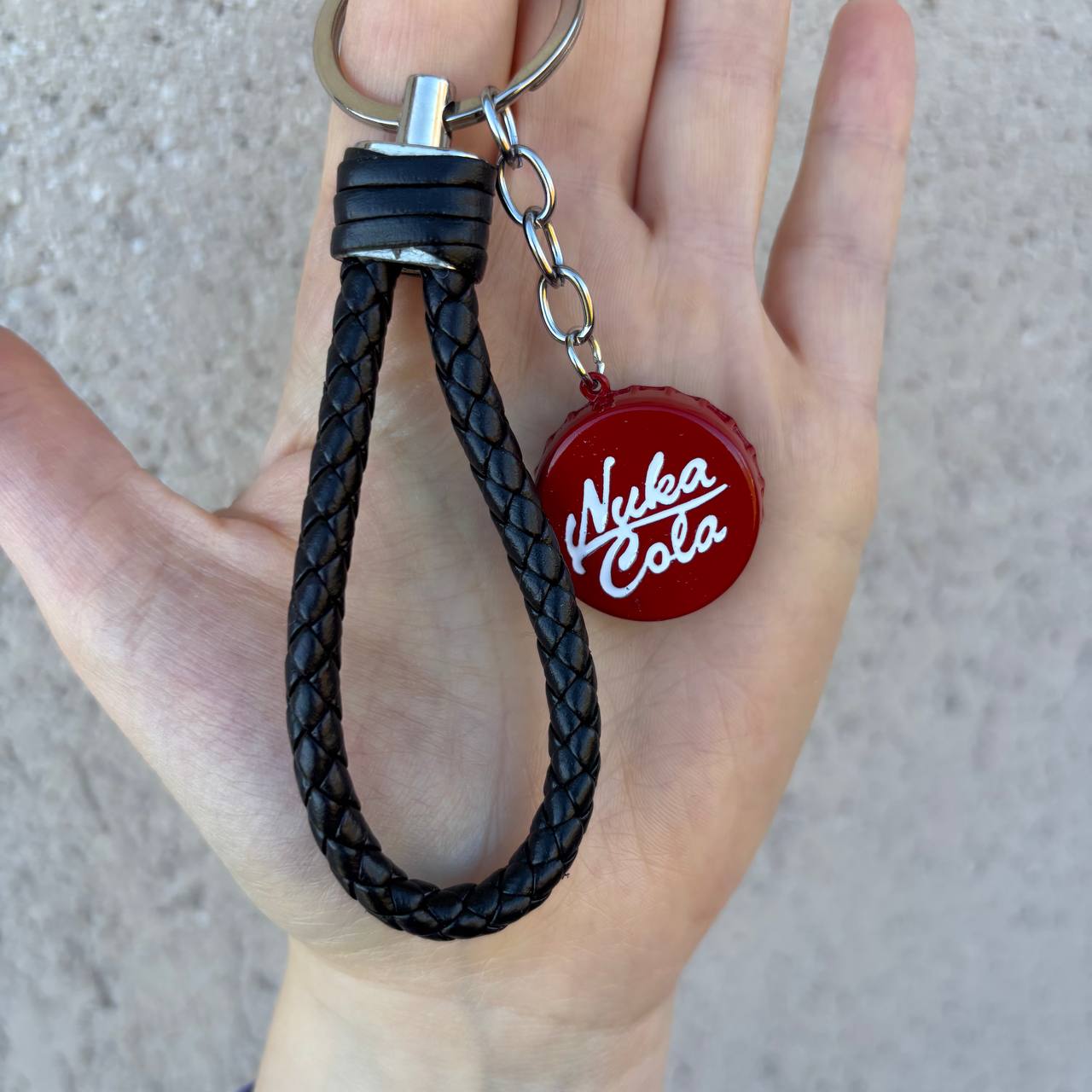 Keychain with Nuka Cola cap | FALLOUT