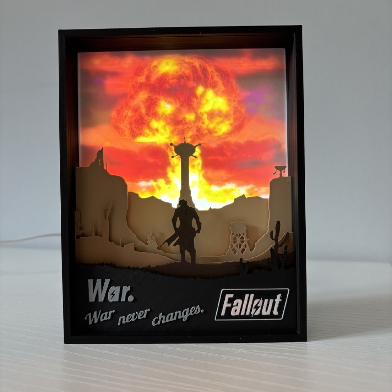 USB LED Lamp War Never Changes | FALLOUT