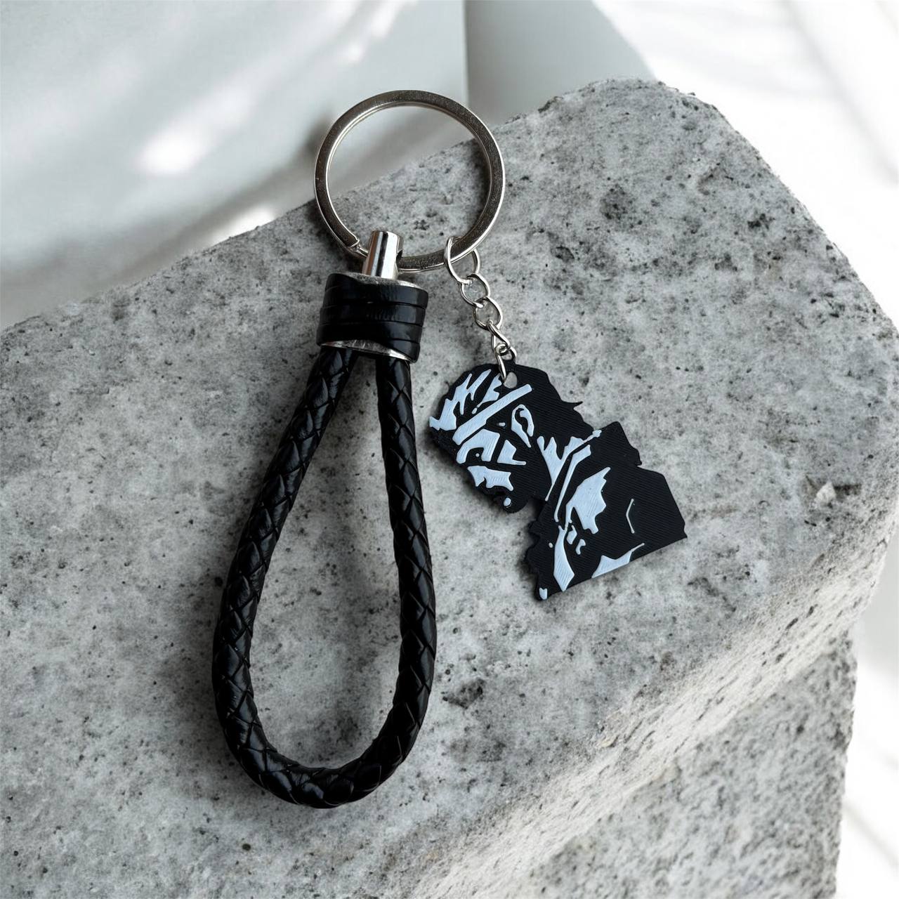 Metal Gear Solid Keychain Replica with Gift Box