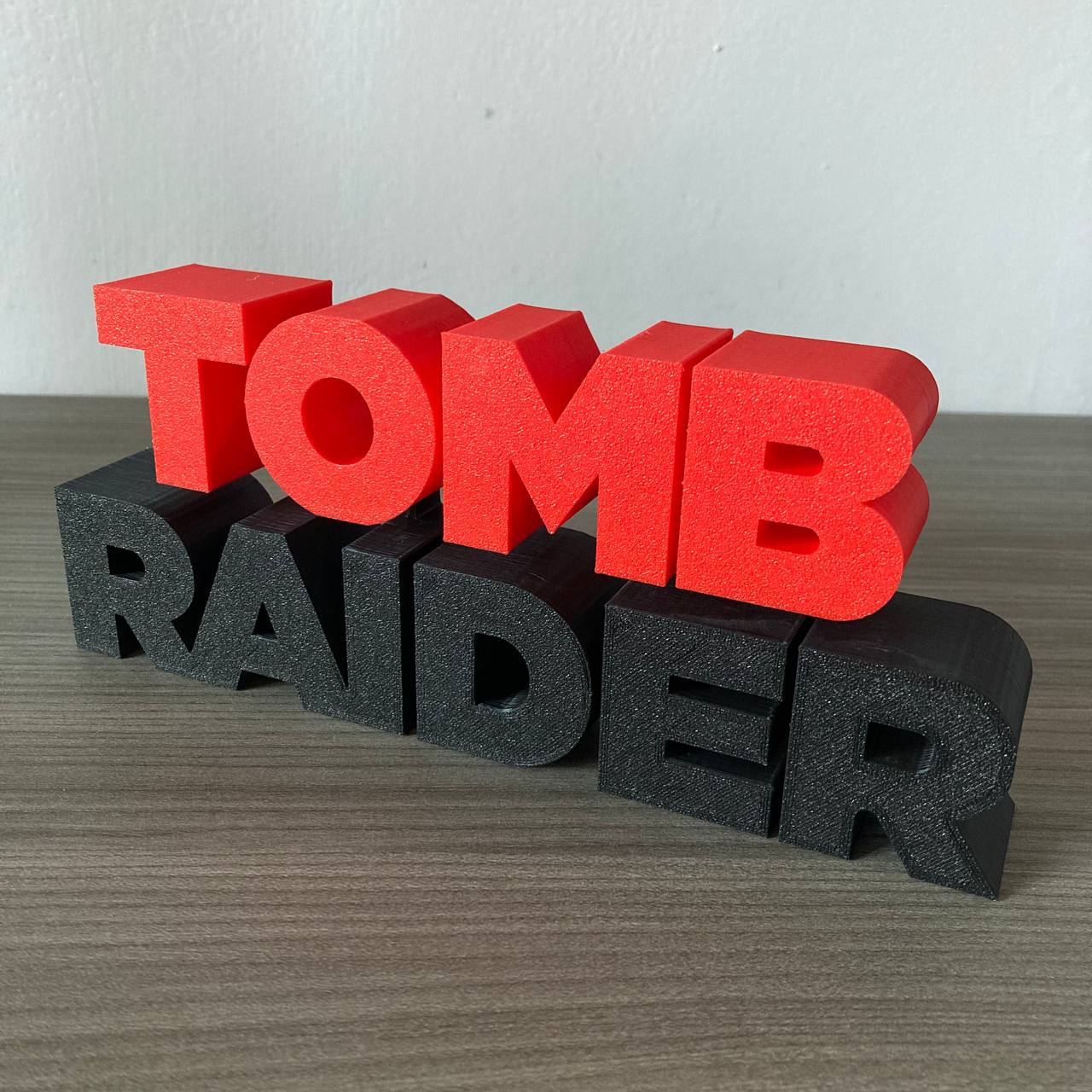 3D fan art of the TOMB RAIDER Lara Croft logo for gaming desktop – Strike3D