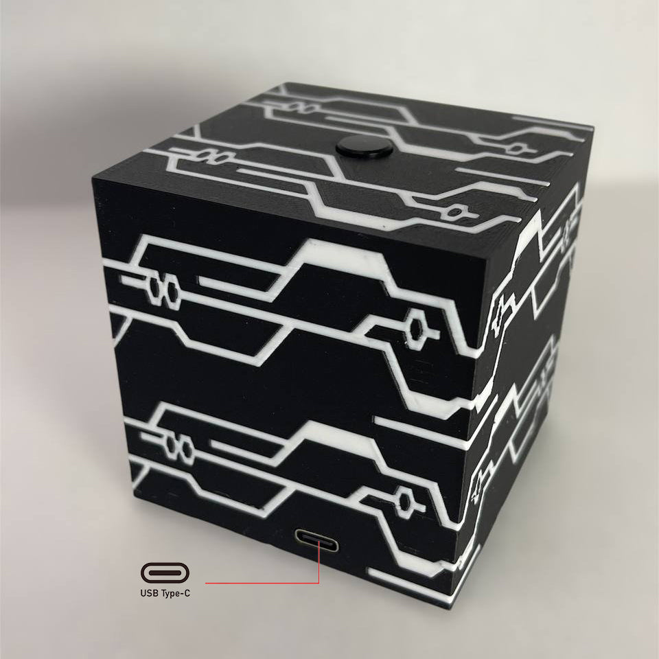 BLACK BOX 2B - 3D Night Light USB LED TOUCH | NIER AUTOMATA – Strike3D
