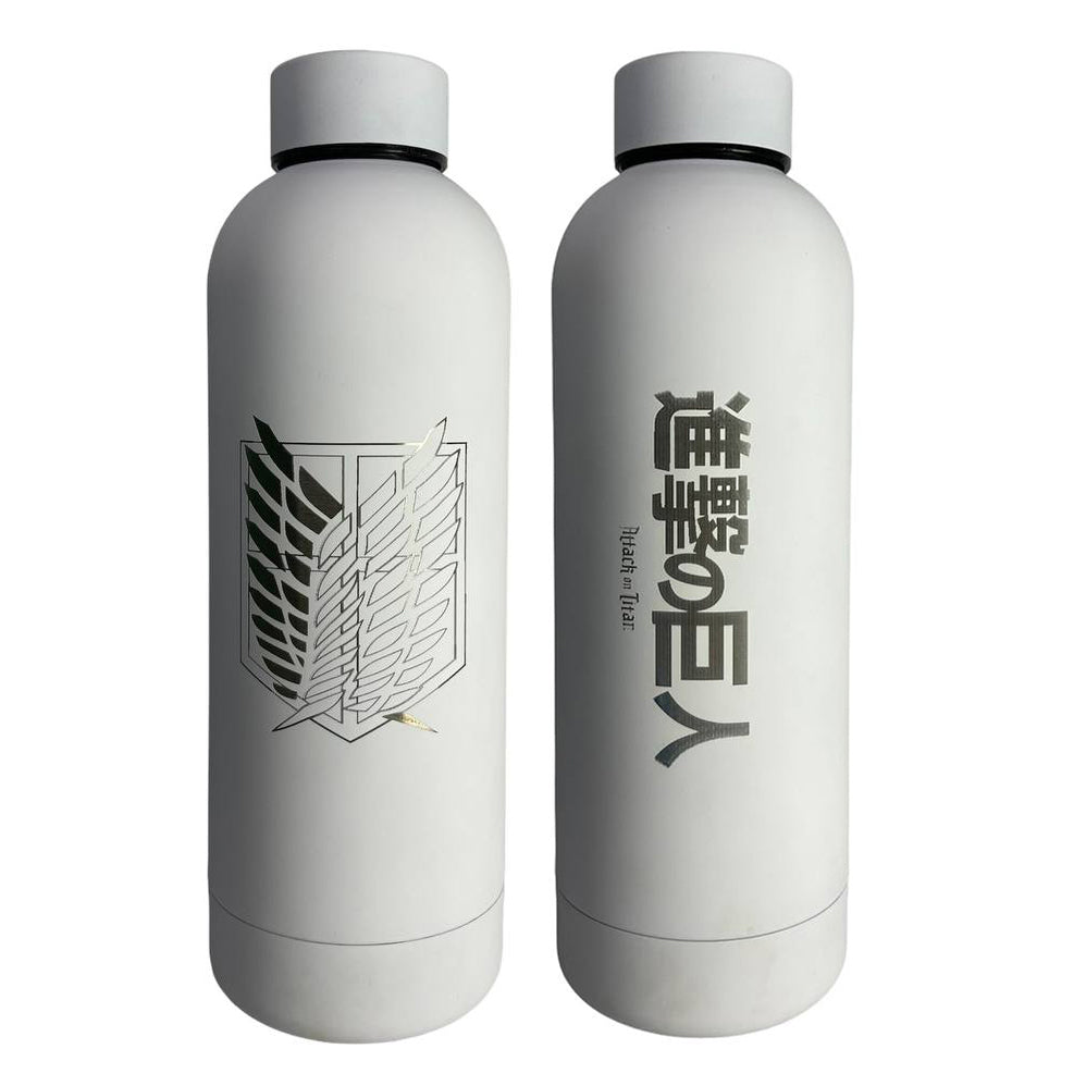 Attack on Titan 500ml stainless steel insulated thermal water bottle