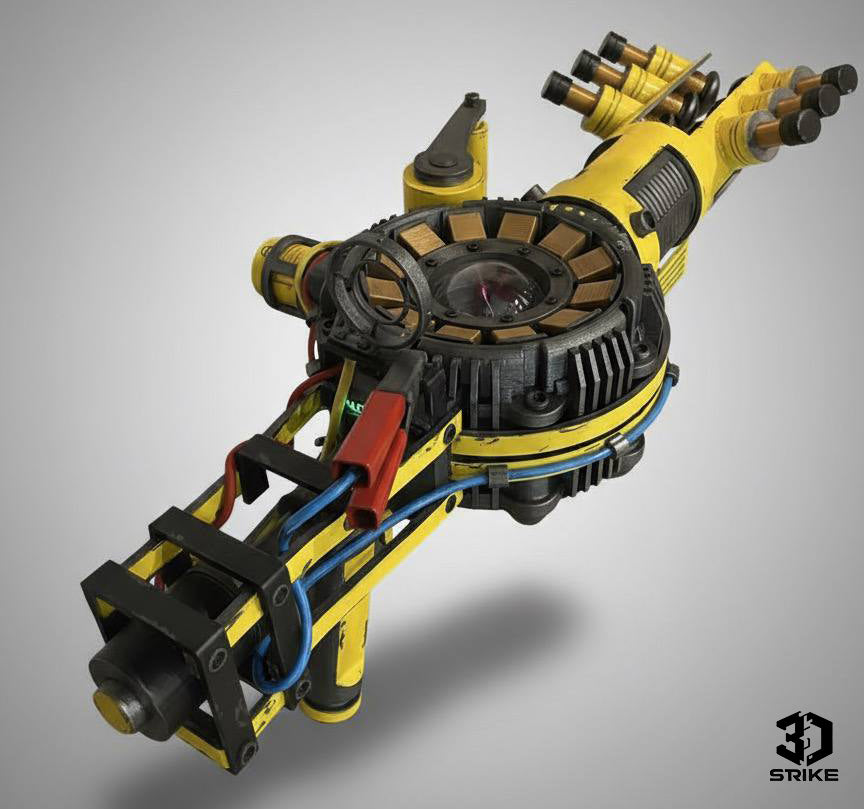 Tesla Rifle Replica – Rotating Plasma Sphere, Removable Head, Integrated Lights | FALLOUT