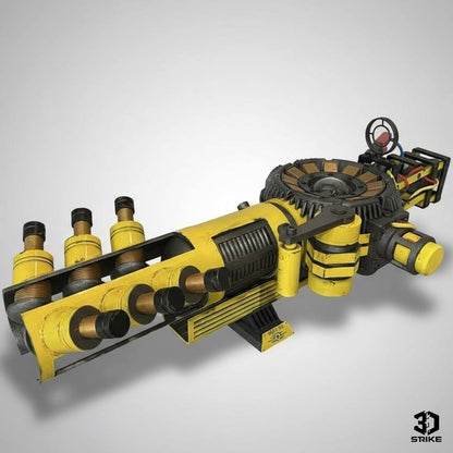 Tesla Rifle Replica – Rotating Plasma Sphere, Removable Head, Integrated Lights | FALLOUT