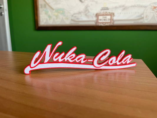 Nuka-Cola Magnetic Logo for Fridge or Desk – Retro Icon | FALLOUT
