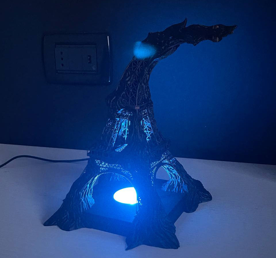 Eifell Tower - Endless Tower USB Led lamp | Clair Obscur: Expedition 33