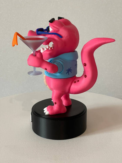 Macca the Gator fan-art action figure statue display prop GTA VI Vice City Leonida