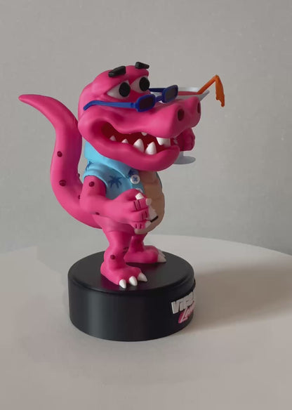 Macca the Gator fan-art action figure statue display prop GTA VI Vice City Leonida