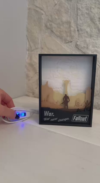 USB LED Lamp War Never Changes | FALLOUT