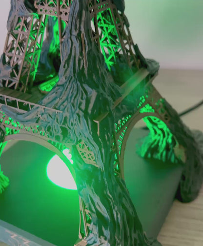 Eifell Tower - Endless Tower USB Led lamp | Clair Obscur: Expedition 33