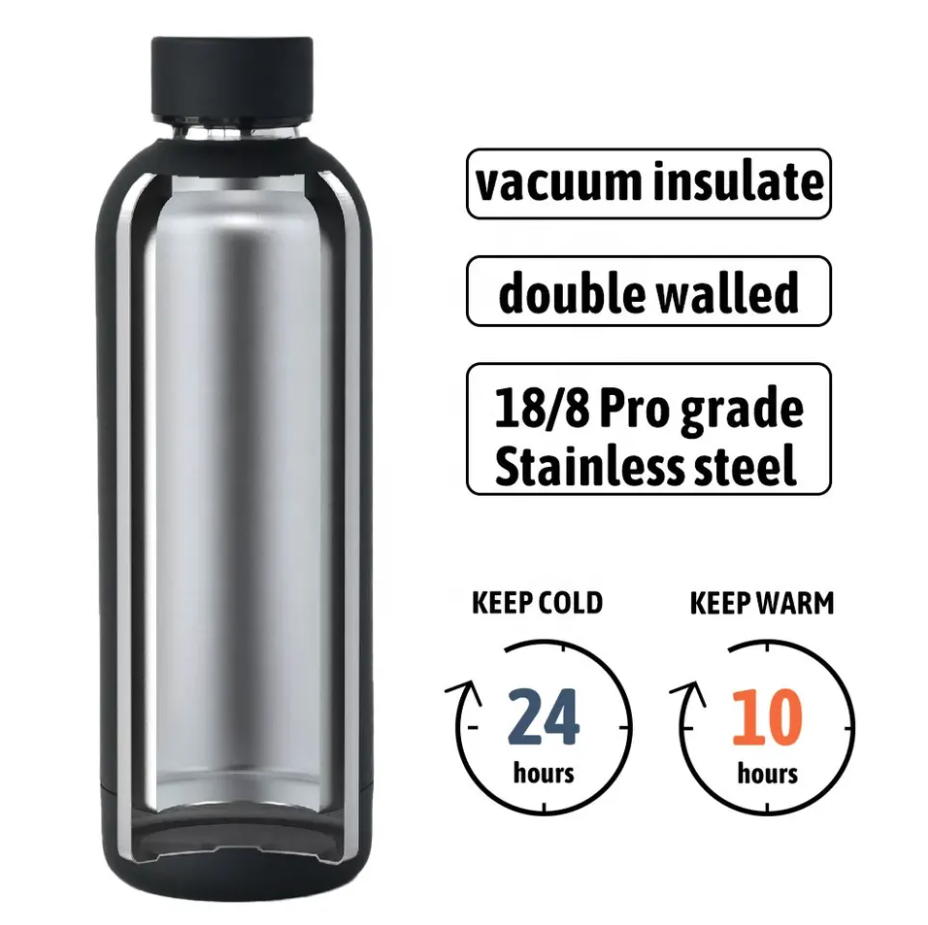 500ml Senku Ishigami Insulated Water Bottle Hot Cold Steel | DR.STONE